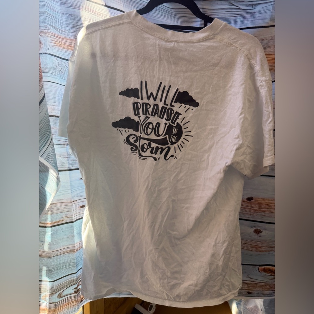 Gildan White Heavy Cotton Crewneck T-Shirt